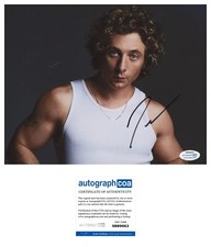 Jeremy Allen White ‘The Bear’ Signed Autograph Sexy 8x10 Photo ‘Shameless’ ACOA