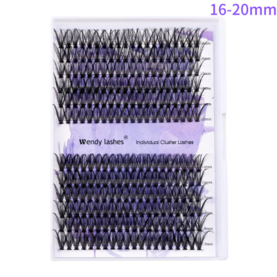 Individual Lashes 240PCS Cluster Lashes Extension C/D Curl 30D+40D Wendy Lashes