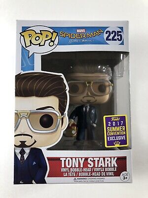 Funko POP Homecoming Spider-Man Tony Stark 225 (Refer To Box Condition) | eBay