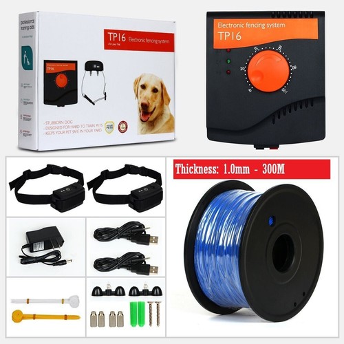 Dog Fence System E Collar Waterproof Pet Containment Hidden Electric Boundary - Picture 17 of 23