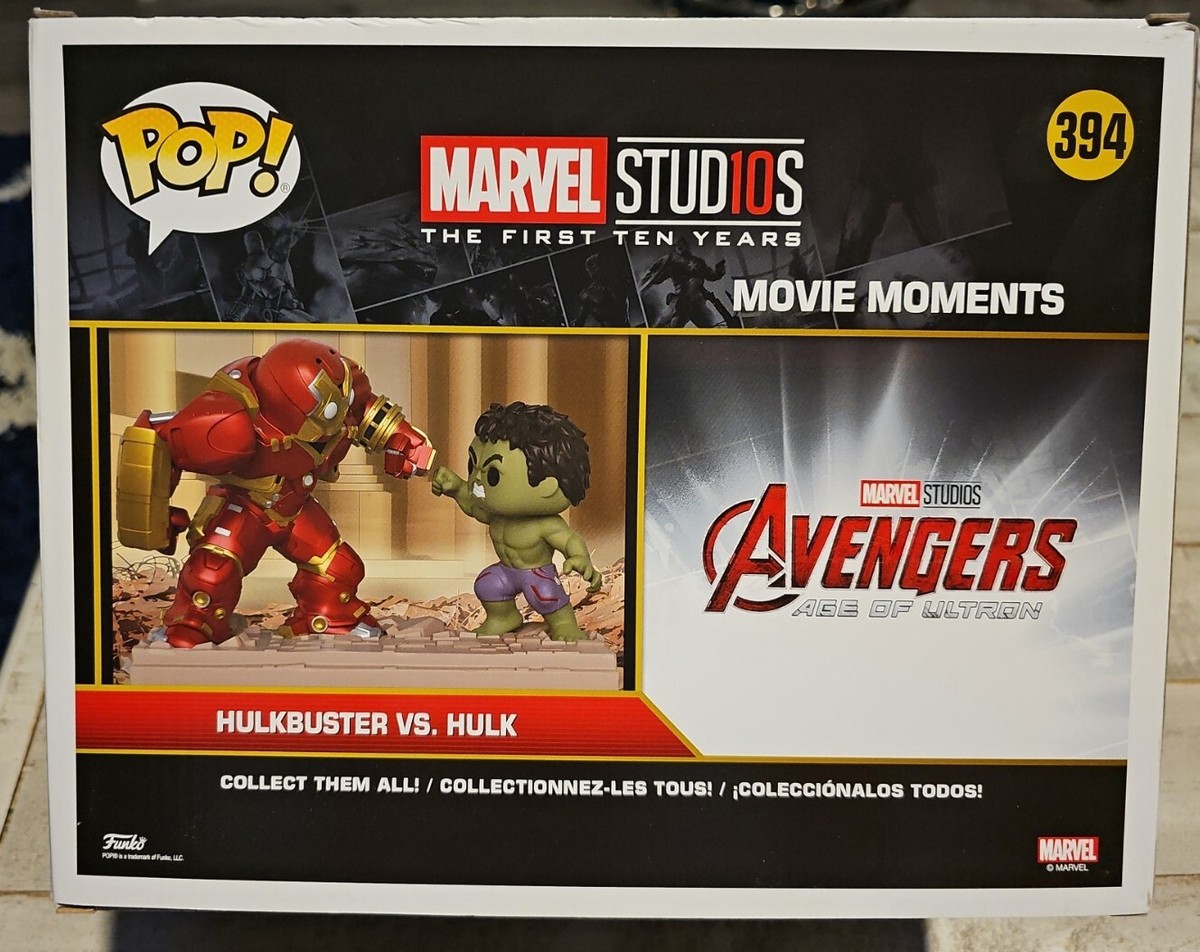 ファンコ HULKBUSTER VS. HULK 394 Funko Pop! Marvel: Hulkbuster vs. Hulk Movie Moments Figures