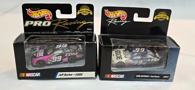Hot Wheels Track Edition 1999 Jeff Burton #99 Exide Ford Taurus 1/64 NIB