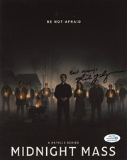 Mike Flanagan Midnight Mass Autographed Signed 8x10 Photo ACOA COA 