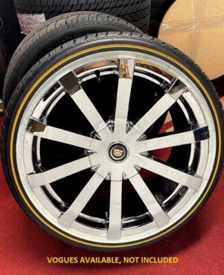4 Cadillac BACK IN STOCK CHROME 20