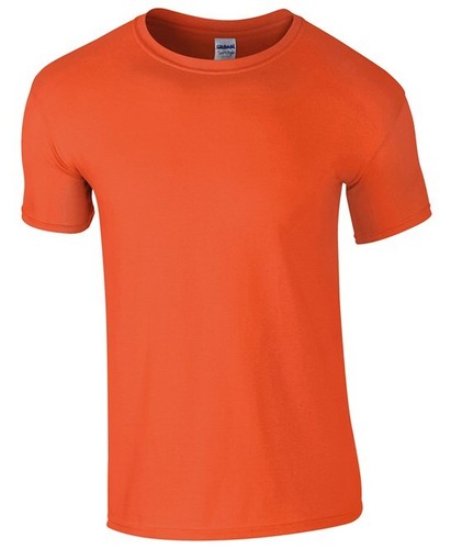 GILDAN Ringspun T-Shirt Plain Casual Sports Soft Style stag do hen Unisex GD001 - Picture 6 of 45