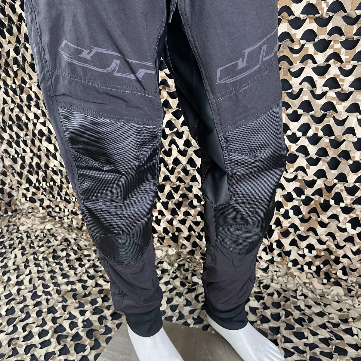 100% Ridecamp Genou Protection Gris Bruyère/Noir - Md