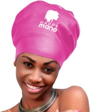 Silicon Swim Cap for Braids and Dreadlock