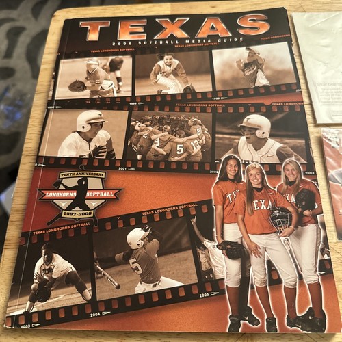 Cat Osterman Signed-Autographed Index Card! Texas Longhorns Schedule Card & Book - Picture 2 of 7