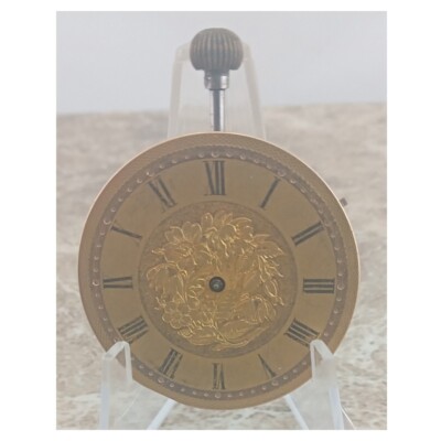Beautiful  Swiss Lepine Silver-Gilt Dialed Pocket Watch Movement 1880