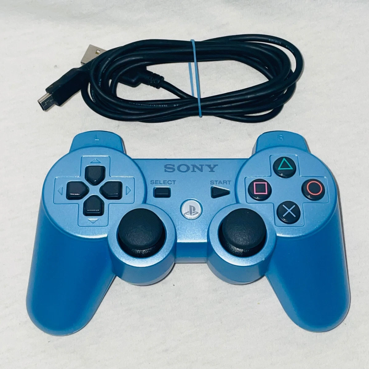 Blue Wireless Controllers for Sony PlayStation 3 for sale | eBay