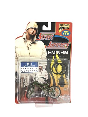 Eminem Rare Street Jammers Die Cast Slim Shady BMX Bike 2000 Hip