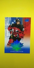 2021 Upper Deck Canada Juniors BLUE Guillaume Richard #37 Columbus Blue Jackets