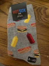 Hot Sox Kids Crew Socks Youth L / XL BBQ