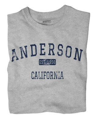 Anderson California CA T-Shirt EST