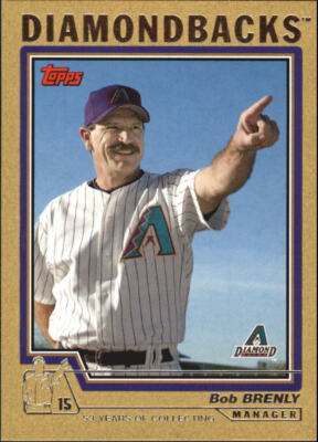2004 Topps Gold #268 Bob Brenly MG /2004 - NM-MT
