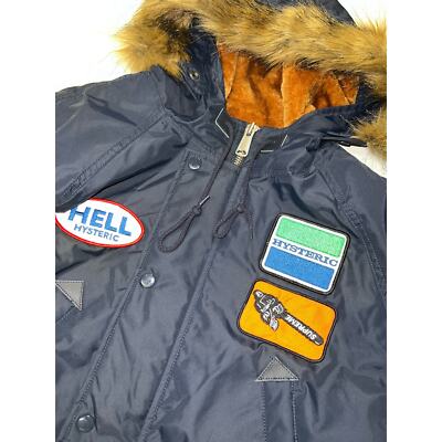 Supreme FW17 Hysteric Glamour N-3B Fur Parka Coat | eBay