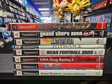 PS2 Game Lot x8 Grand Theft Auto Vice City Hitman 2 - RTX Red Rock Playstation 2