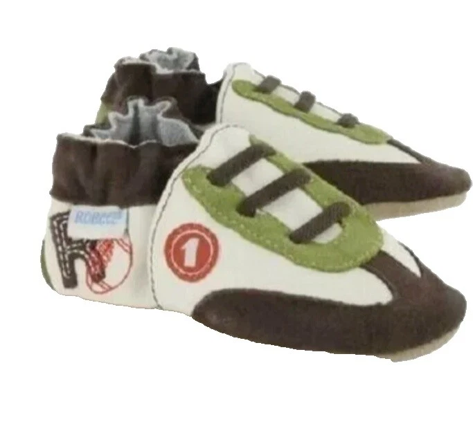 Zapatos superior de cuero multicolor Robeez