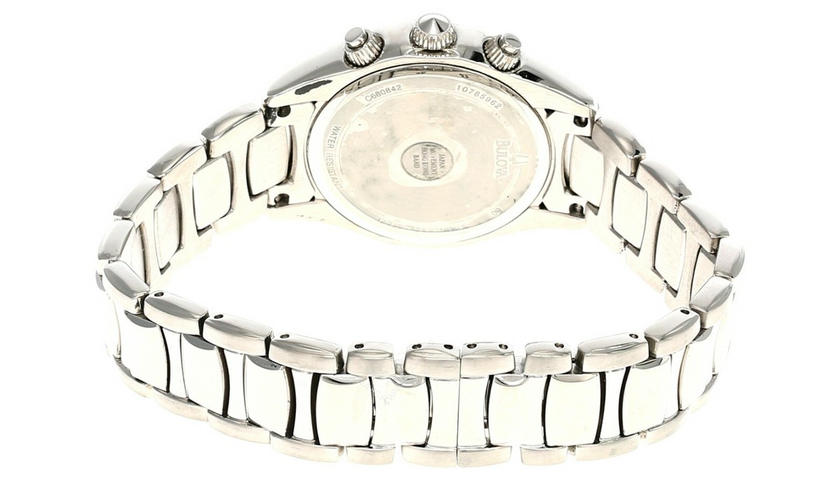 Bulova Women\'s 96R134 Silver Stainless Steel Dimond bezel Quartz Watch 32mm 71rwgamuMuL.jpg_BO30,255,255,  main image 3