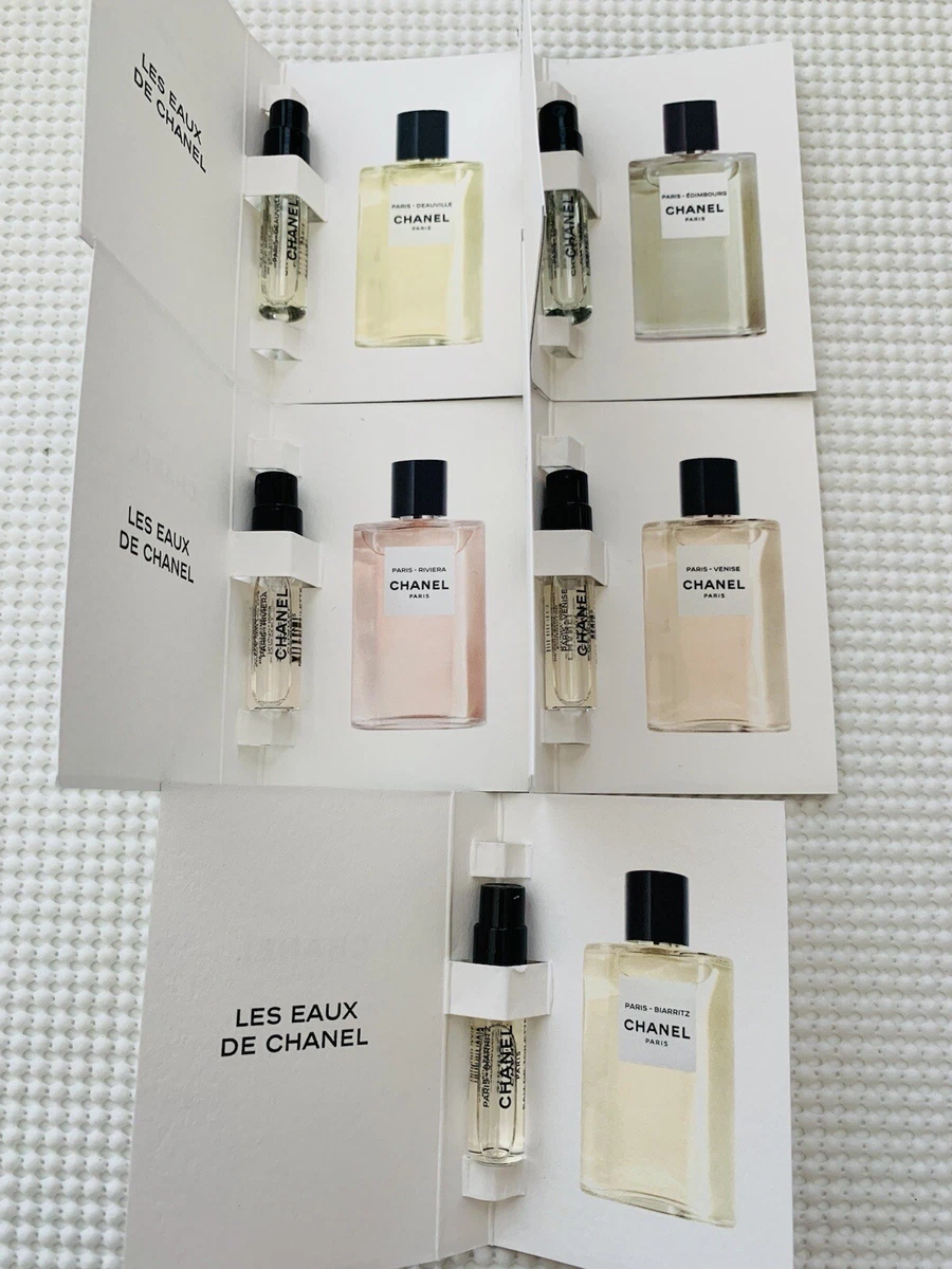 Les Eaux de CHANEL Paris Collection Sample Size 5pcs Set