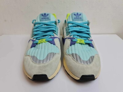 Adidas Originals ZX Torsion Shoes EF4343 Clear Aqua Size UK 10.5