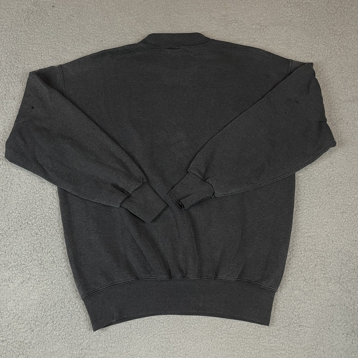 Vintage Pittsburgh Steelers Crewneck Sweatshirt Adult Medium Black