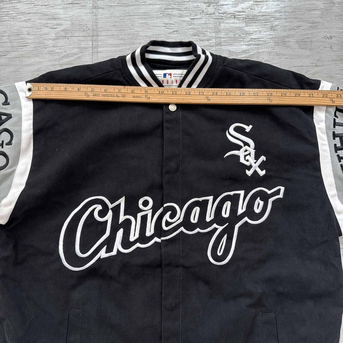Vintage New W/ Tags MLB Jeff Hamilton Chicago White Sox Jacket Sz