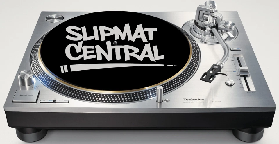 Charley Says Keep It Old Skool 12" SLIPMAT DJ TURNTABLES Slip Record Vinyl Matt - Image 2 of 2