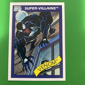 1990 Impel Marvel Universe Super-Villains Venom #73 Nrmt+