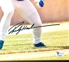 Rare Mets Uni. Rickey Henderson Signed Photo w/Frame Global Authentics Cert. — photo 2
