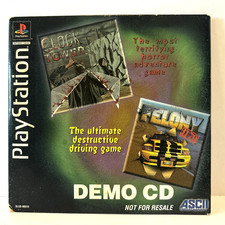 ASCII Demo CD Clock Tower / Felony (Sony PlayStation, PS1) Promo Disc 