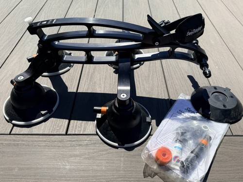 Komodo SeaSucker Bike Rack - BK1910 Black With Additional Replacement Parts