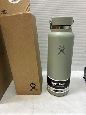 #ad Hydro Flask 40 oz Wide Mouth Stainless Steel Water Bottle $19.80