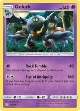 Golurk SM - Cosmic Eclipse 90/236 NM Pokemon
