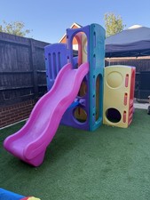 Little Tikes Tropical Playground Climbing Frame with Slides and Towers