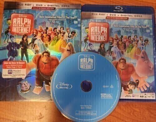 Ralph Breaks the Internet (Blu-ray, 2018)
