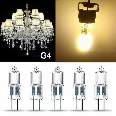 1-100x G4 5W 10W 20W Warmweiß Halogen Lampe Stiftsockellampe Birne Dimmbar 12V