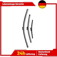 Scheibenwischer Wischerblätter Satz Ersatz für VW Golf 7 VII Variant Gummi 3Pcs