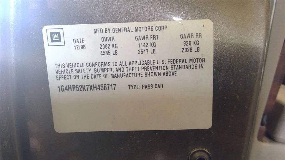 Steering Gear/Rack Power Rack And Pinion Fits 99 EIGHTY EIGHT 920066 Foto 4 de 4