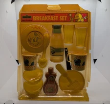 Vintage Chilton Globe Sesame Street Breakfast Set SEALED NEW OLD STOCK