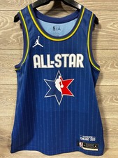 Nike Jordan Stephen Curry #30 NBA All-Star 2020 Chicago Jersey Size L 48 Blue