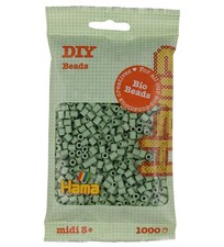 HAMA - sachet de perles à repasser bio midi   env. 1000 perles   loisirs créatif