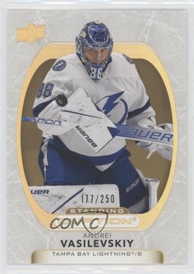 2021 Upper Deck Ovation Gold Spectrum Standing /250 Andrei Vasilevskiy #85 1x9