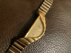 Vintage Seiko Rivoli “Half Moon” Gold Tone 1F20-5D50 Ladies Watch 6” New Battery