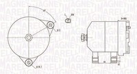 NEU - Magneti Marelli 063731913010 Generator FüR CitroËN Passend FüR Iveco