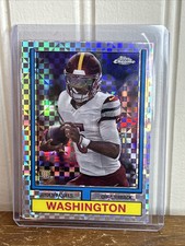 2024 Topps Chrome Jayden Daniels RC 1974 X-REFRACTOR SP Commanders Rookie 