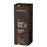 Dermika 100% For Men Crema 50+ Crema Giorno/Notte Antirughe 50Ml