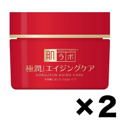 Hada Labo Gokujyun Aging Care Highly Moisturizing Cream 2Pack Set 50g