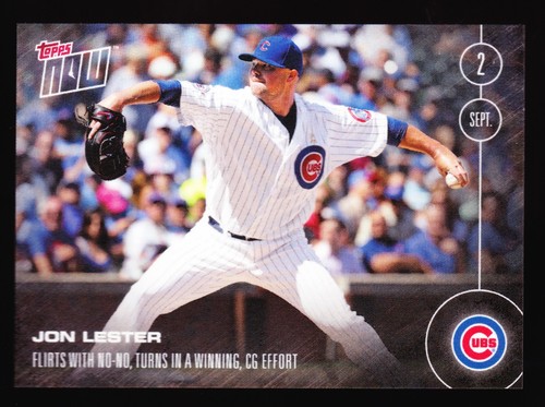 2016 Topps Now 416 Jon Lester