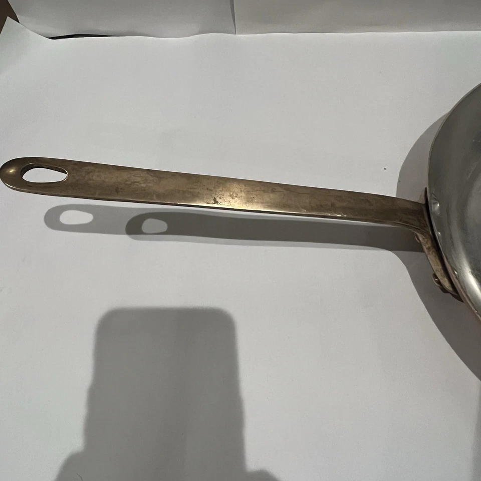 "Sartén de cobre de 12"" Mauviel de colección para Williams Sonoma | Francia | Forrada de acero de 2,2 mm" Foto 3 de 4